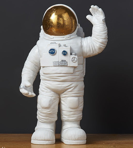"Galactic Guardian" Astronaut Decor – Space-Themed Home Accent - Nova glow