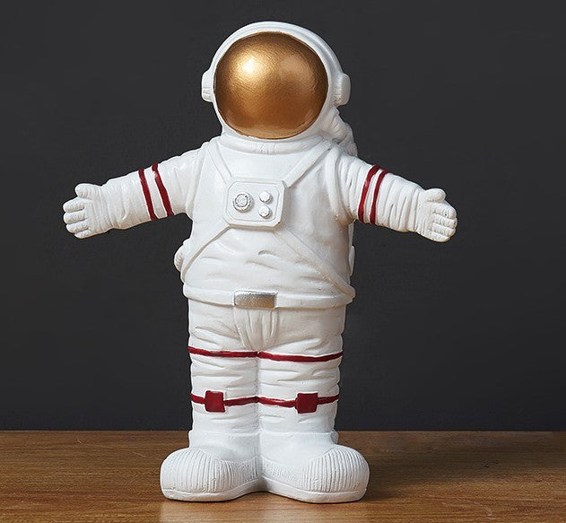 "Galactic Guardian" Astronaut Decor – Space-Themed Home Accent - Nova glow