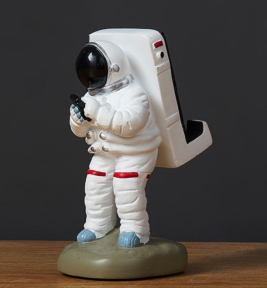 "Galactic Guardian" Astronaut Decor – Space-Themed Home Accent - Nova glow