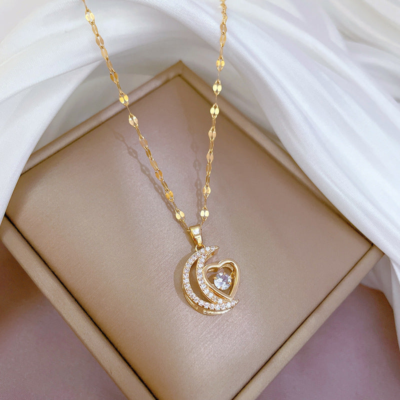 "Celestial Explorer" Stainless Steel Astronaut Necklace – Starry Sky Planet Pendant - Nova glow 